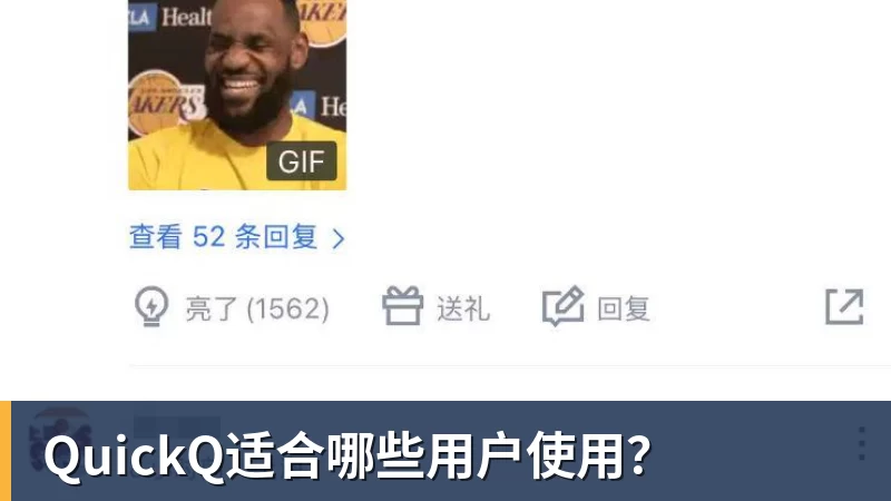 QuickQ适合哪些用户使用？